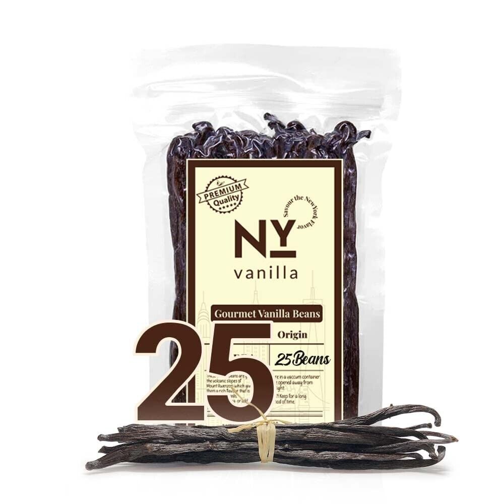 Grade A Ugandan Vanilla Beans – Whole Bulk Vanilla Pods for Baking & Extracts | Non-GMO