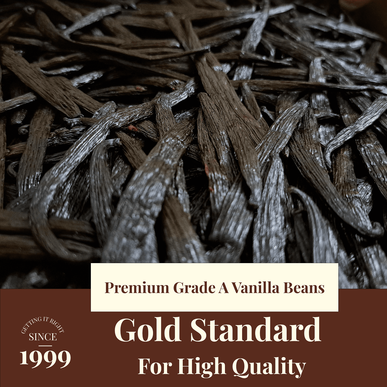 Grade A Ugandan Vanilla Beans – Whole Bulk Vanilla Pods for Baking & Extracts | Non-GMO
